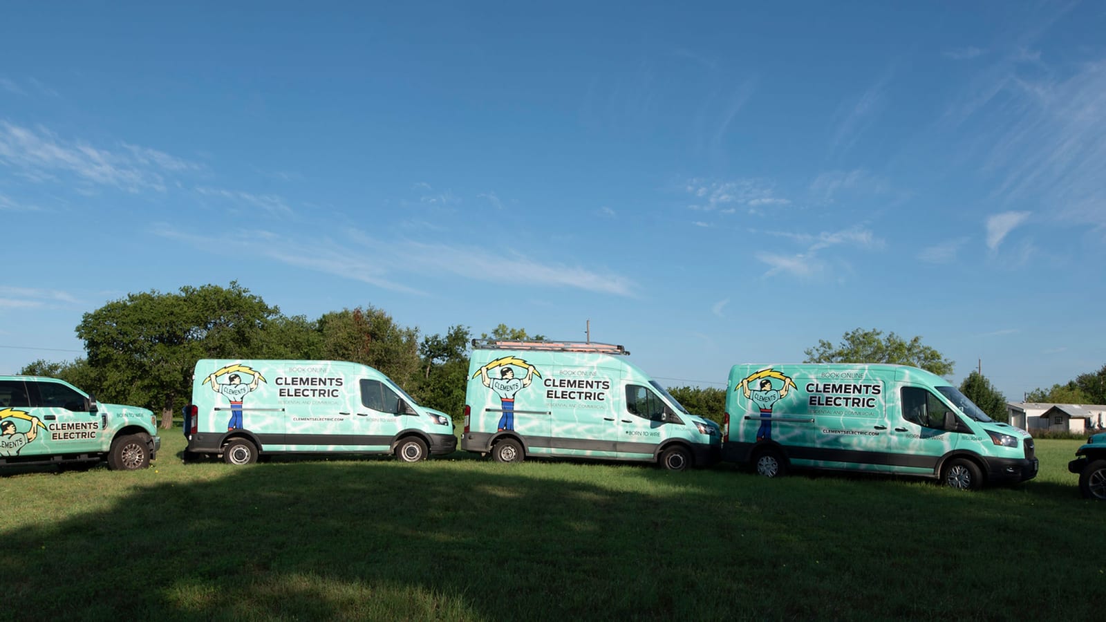 Clements Electric service vehicles